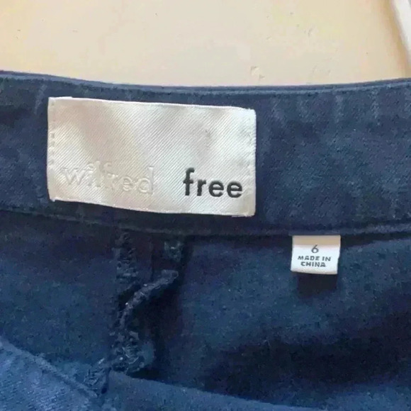Wilfred Free Women’s Navy Pants Size 6 Free People - Picture 4 of 4